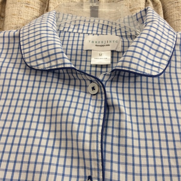 Three J NYC Pajama Top - Picture 2 of 5